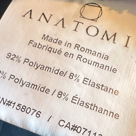 Anatomie Alessio Five Pocket Jean Style Pants Black Performance Size 34 Men's - Picture 14 of 15